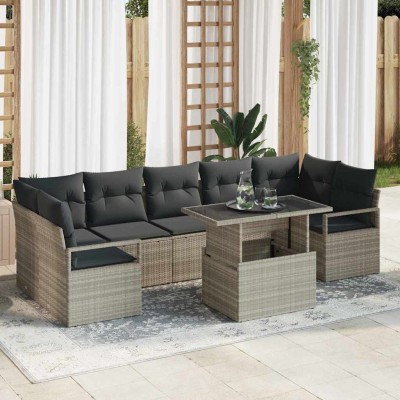 Garden sofa set with pillow...