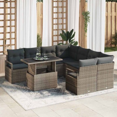 Garden sofa set with...