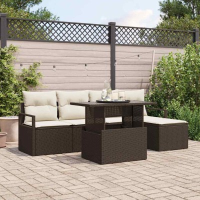 Garden sofa set with pillow...