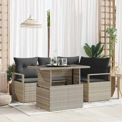 Garden sofa set with pillow...