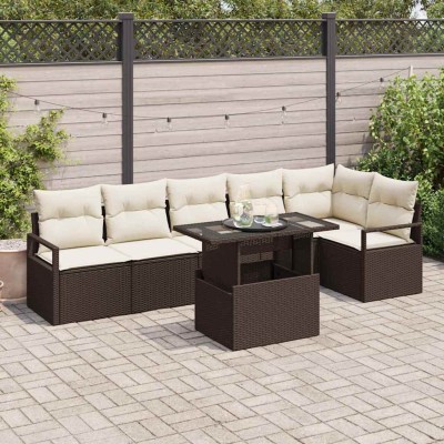 Garden sofa set with pillow...
