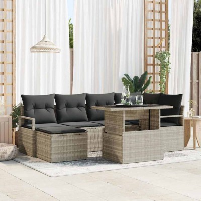 Garden sofa set with pillow...