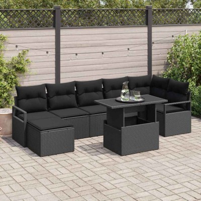 Garden sofa set with...