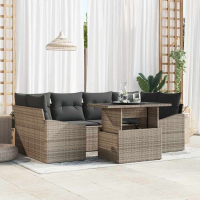 Garden sofa set with...