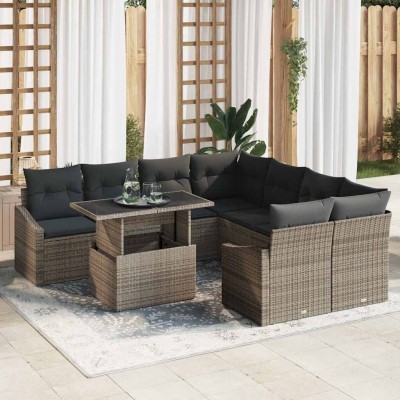Garden sofa set with pillow...