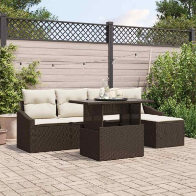 Garden sofa set with pillow...