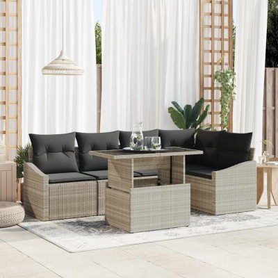 Garden sofa set with...