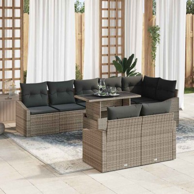 Garden sofa set with pillow...