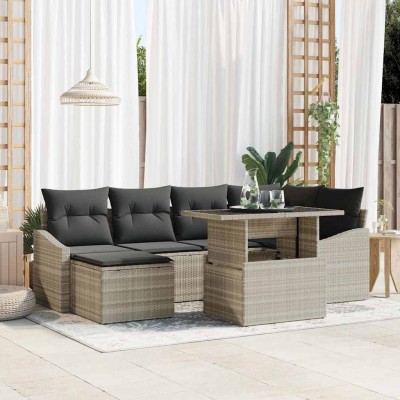 Garden sofa set with pillow...
