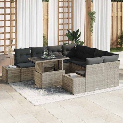 Garden sofa set with pillow...