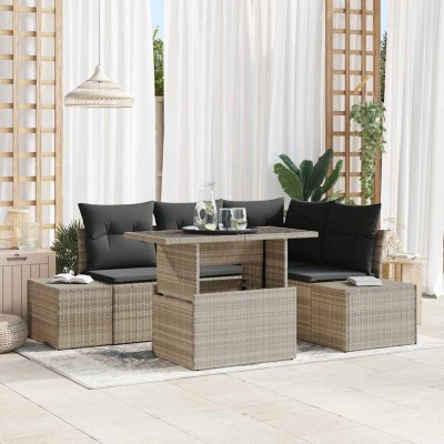 Garden sofa set with pillow...