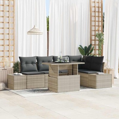 Garden sofa set with...