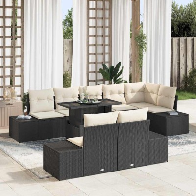 Garden sofa set with pillow...