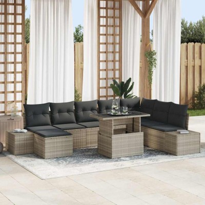 Garden sofa set with pillow...