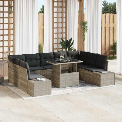 Garden sofa set with...