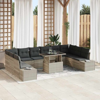 Garden sofa set with...
