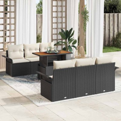 Garden sofa set with pillow...