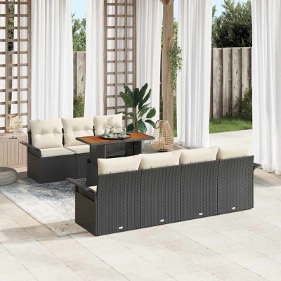 Garden sofa set with pillow...