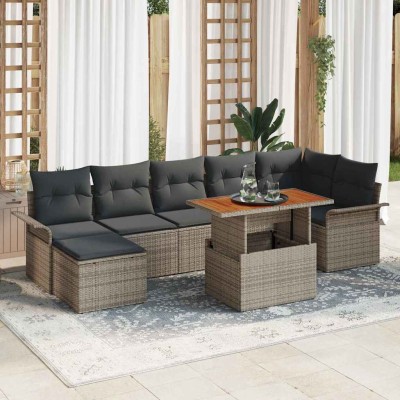 Garden sofa set with pillow...