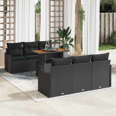 Garden sofa set with pillow...