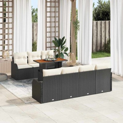 Garden sofa set with pillow...