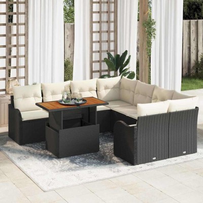 Garden sofa set with pillow...