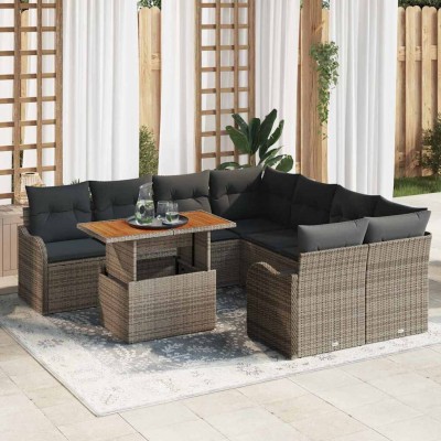Garden sofa set with pillow...