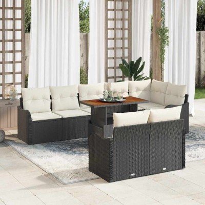 Garden sofa set with pillow...