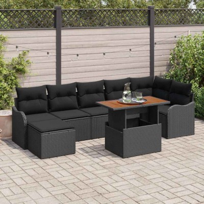 Garden sofa set with...