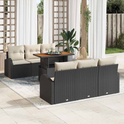 Garden sofa set with pillow...