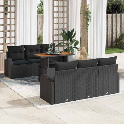 Garden sofa set with pillow...