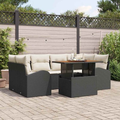 Garden sofa set with pillow...