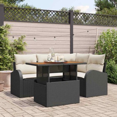 Garden sofa set with pillow...
