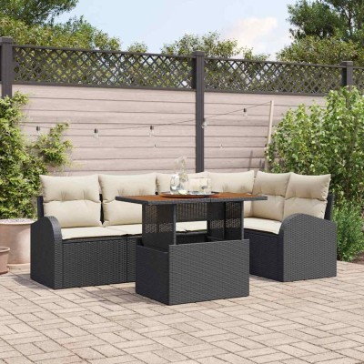 Garden sofa set with pillow...