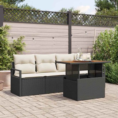 Garden sofa set with pillow...