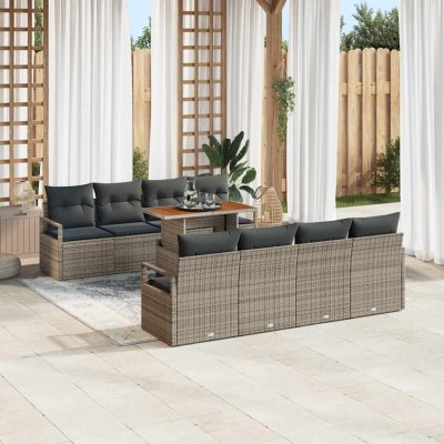 Garden sofa set with pillow...