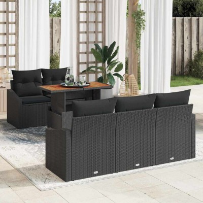 Garden dining set with...