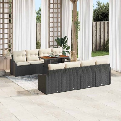 Garden dining set with...
