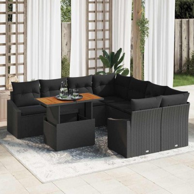 Garden dining set with...