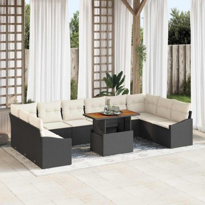 Garden dining set with...