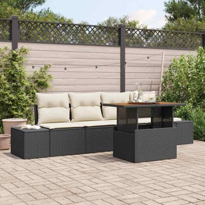 Garden dining set with...