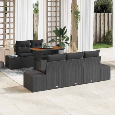 Garden dining set with...