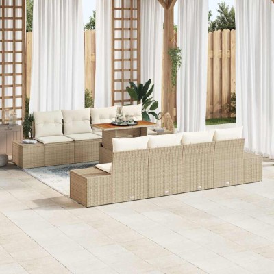 Garden dining set with...