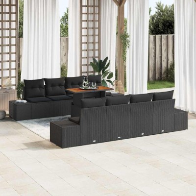 Garden dining set with...