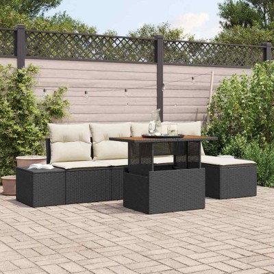 Garden dining set with...