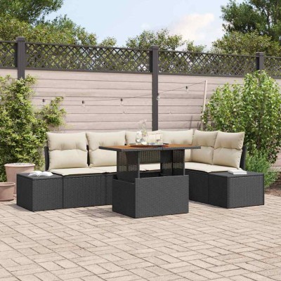 Garden dining set with...