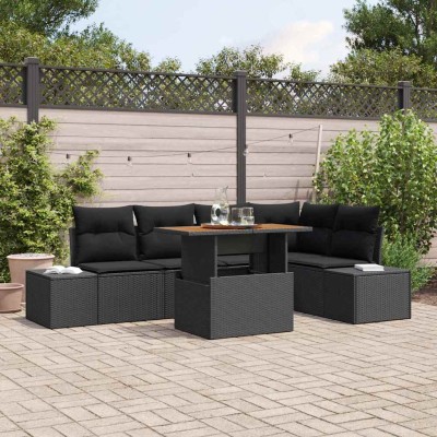 Garden dining set with...