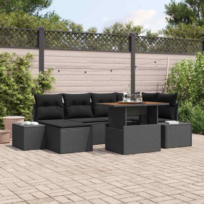 Garden dining set with...
