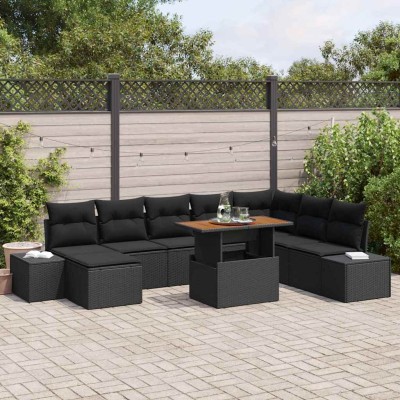 Garden dining set with...