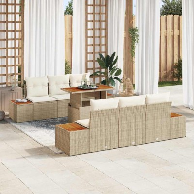 Garden dining set with...